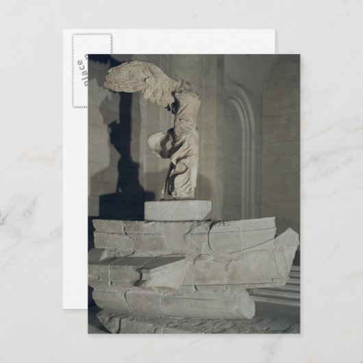 De overwinning van Samothrace Briefkaart (Voorkant / Achterkant)