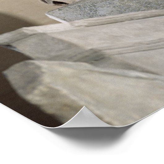 De overwinning van Samothrace Poster (Hoek)