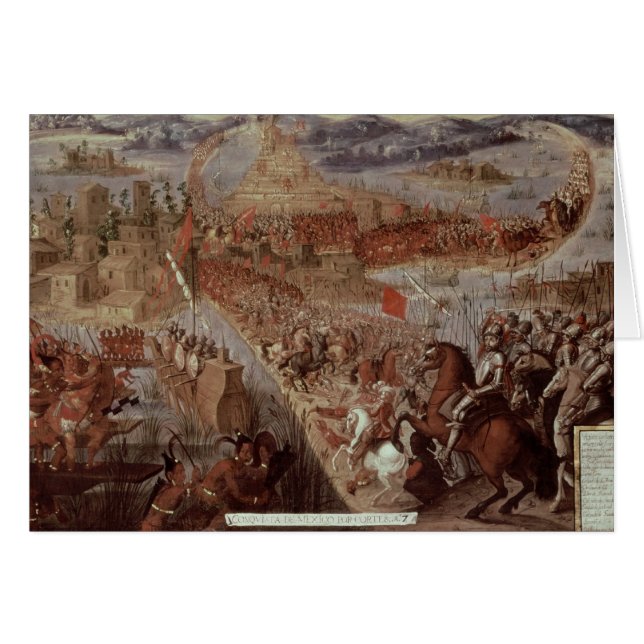De overwinning van Tenochtitlan (Voorkant Horizontaal)