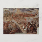 De overwinning van Tenochtitlan Briefkaart (Voorkant)