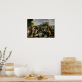 De overwinning van Tullus Hostilius Poster (Keuken)