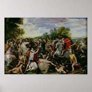 De overwinning van Tullus Hostilius Poster