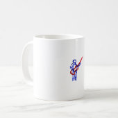 De overzichtscijfer van de Speler van de pas rood Koffiemok (Voorkant links)