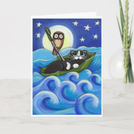 De Owl en de Pussycat Kaart