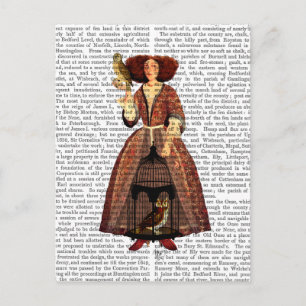 De Owl Lady Briefkaart