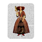 De Owl Lady Magneet (Verticaal)