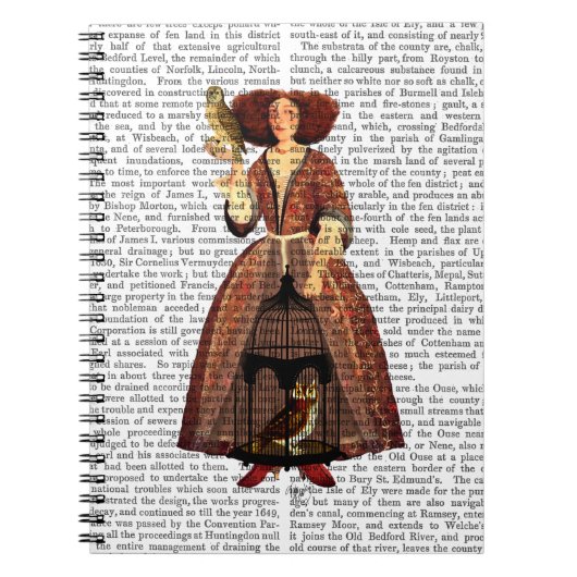 De Owl Lady Notitieboek (Voorkant)