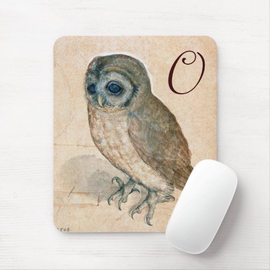 DE OWL MONOGRAM MUISMAT (Met muis)