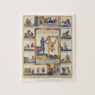 De Ox geeft de voorkeur aan een Butcher, Russisch, Legpuzzel