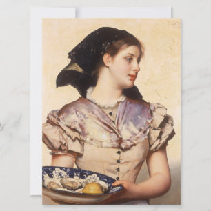 De Oyster Meisje Kaart