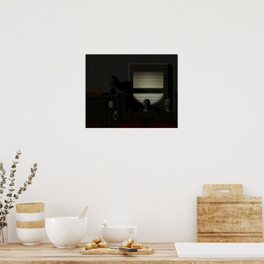 De Oz-factor Poster (Keuken)