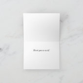 De Ozarks bedankt je kaart (Binnen)