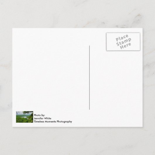 De Ozarks Briefkaart (Achterkant)