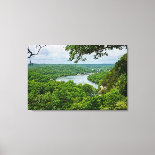 De Ozarks Canvas Afdruk (Voorkant)