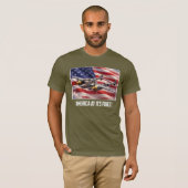 De P-38 Lightning - Amerika op zijn Best T-shirt (Voorkant volledig)