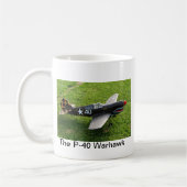 De P-40 Warhawk Koffiemok (Links)