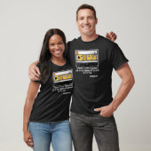 De PA-tape - zwart T-shirt (Unisex)