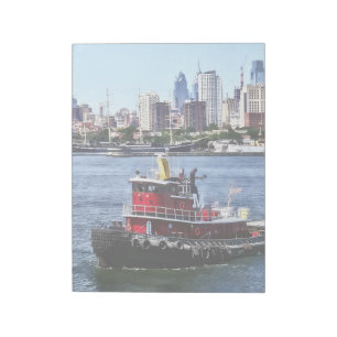De PA van Philadelphia - Sleepboot door de Horizon Notitieblok