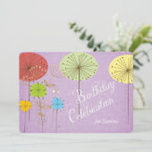 De paardebloemen op de Verjaardag van het Linnen Kaart (Staand voorkant)