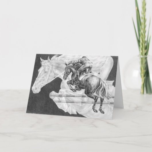 De Paarden die van de verbindingsdraad door Kelli Kaart (Voorkant)