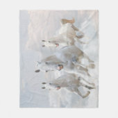 De Paarden Fleece Deken (Voorkant)