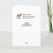 De paarden Kaart van Gulliver van Stemmen (Achterkant)