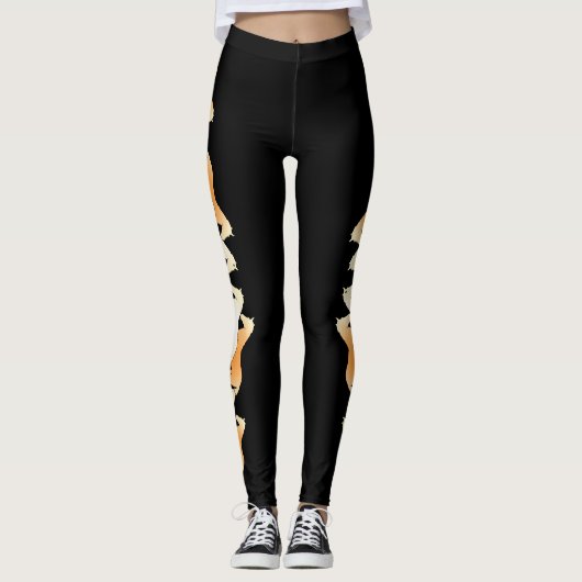 De paarden. leggings (Voorkant)