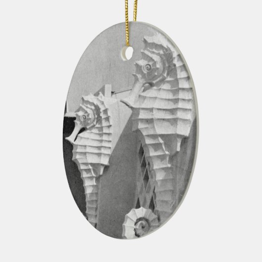 De paarden van Sarasota Keramisch Ornament (Links)