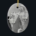 De paarden van Sarasota Keramisch Ornament<br><div class="desc">De iconische zeeen van Sarasota,  Florida.</div>