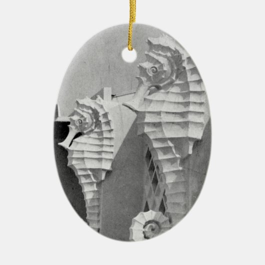 De paarden van Sarasota Keramisch Ornament (Voorkant)