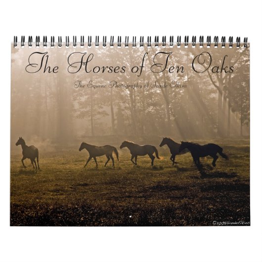 De paarden van Tien Oaks Kalender (Hoes)