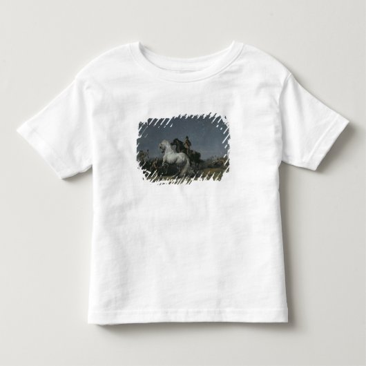 De paardendieven, 19e eeuw kinder shirts (Voorkant)