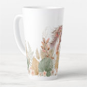 De paardenfluisteraar  latte mok (Linkerhoek)