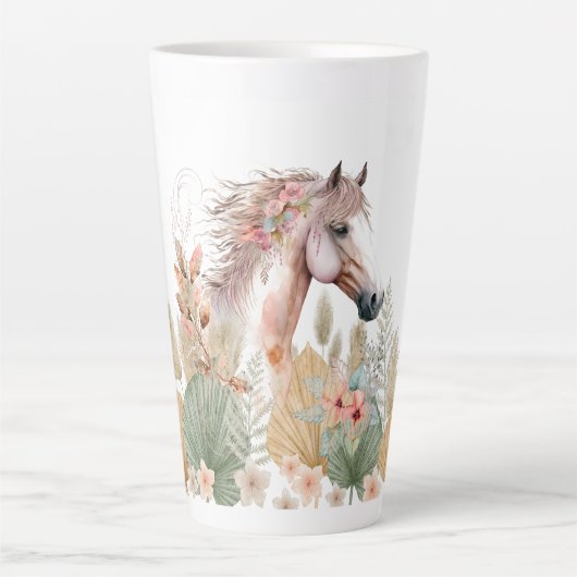De paardenfluisteraar  latte mok (Voorkant)