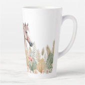 De paardenfluisteraar  latte mok (Rechts)