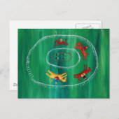 De paardenras briefkaart (Voorkant / Achterkant)