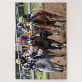 De paardenras legpuzzel (Verticaal)