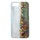 De paardenrennen, Edgar Degas Case-Mate iPhone Case (Achterkant)