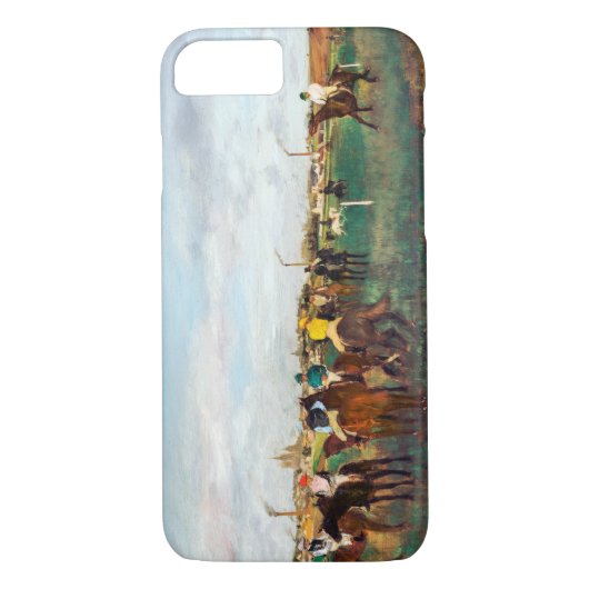 De paardenrennen, Edgar Degas Case-Mate iPhone Case (Achterkant)