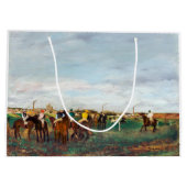 De paardenrennen, Edgar Degas Groot Cadeauzakje (Achterkant)