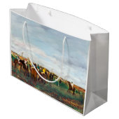 De paardenrennen, Edgar Degas Groot Cadeauzakje (Achterkant Gekanteld)