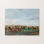 De paardenrennen, Edgar Degas Legpuzzel (Horizontaal)