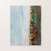 De paardenrennen, Edgar Degas Legpuzzel (Verticaal)