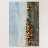 De paardenrennen, Edgar Degas Legpuzzel (Verticaal)