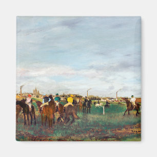 De paardenrennen, Edgar Degas Magneet