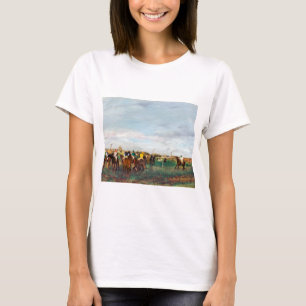 De paardenrennen, Edgar Degas T-shirt