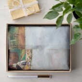 De paardenrennen, Edgar Degas Tissuepapier (Geschenk)