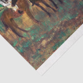 De paardenrennen, Edgar Degas Tissuepapier (Detail)