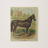 De paardpuzzel legpuzzel (Verticaal)