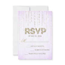 De paars & het Goud schitteren de Kaart van het